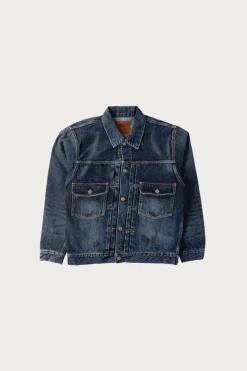 Coats, Jackets, And Vests<Fullcount 2050-2102 - "Fear of The Dark" Type 2 Denim Jacket - Indigo Blue