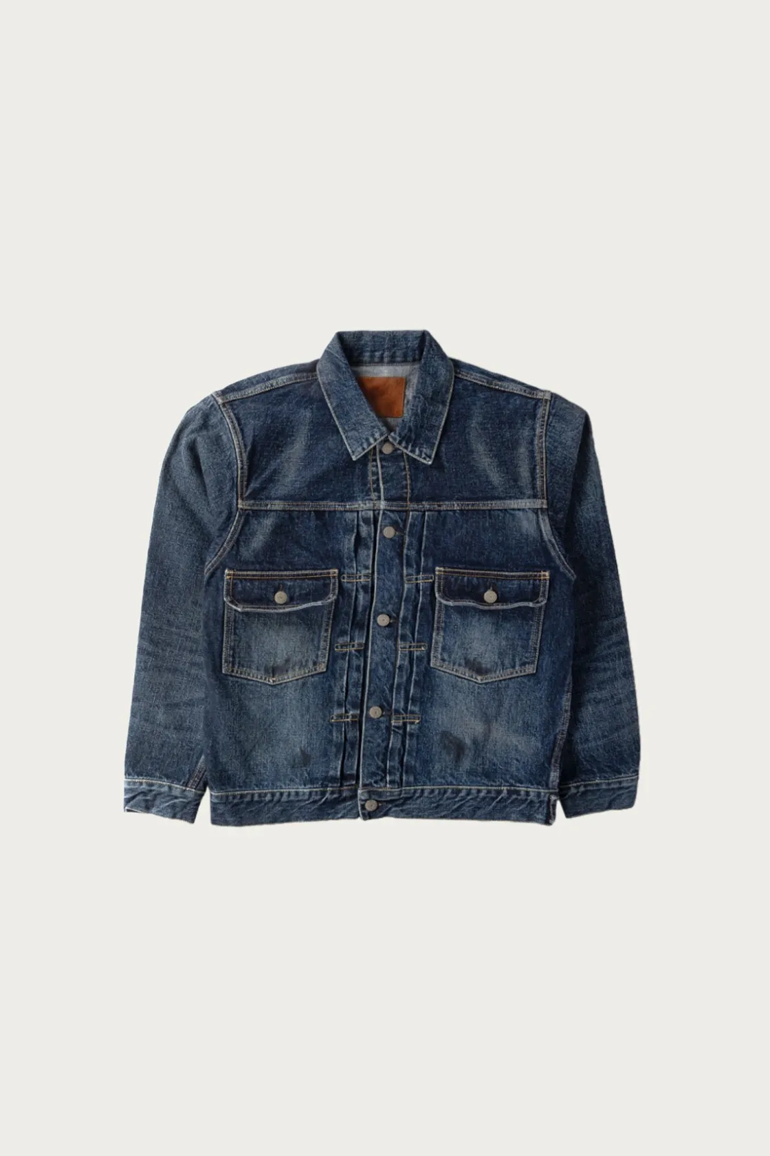 Coats, Jackets, And Vests<Fullcount 2050-2102 - "Fear of The Dark" Type 2 Denim Jacket - Indigo Blue
