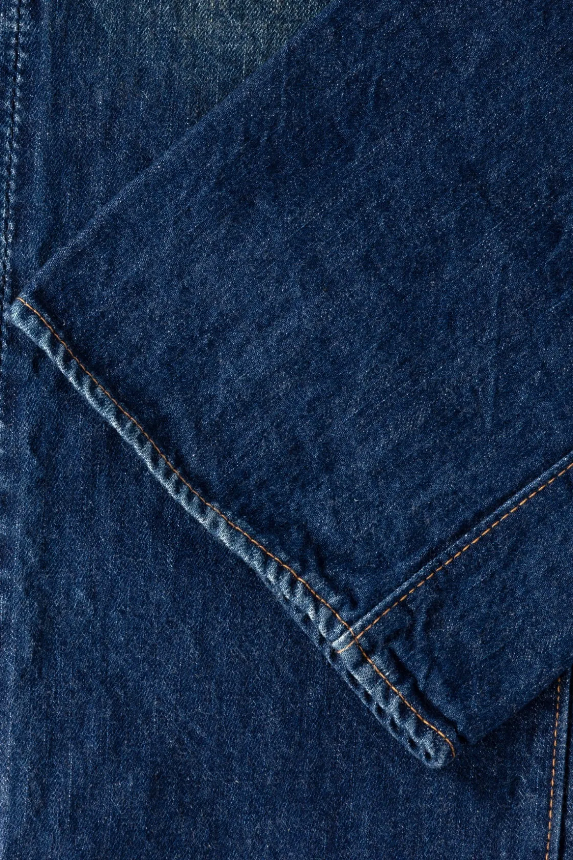 Denim<Fullcount 1344-0105 - "More Than Real" Wide Denim - Indigo Blue