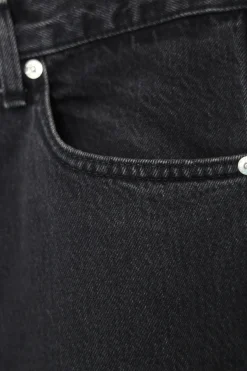 Denim<orSlow 101 Dad's Fit Denim - Black Denim Stone