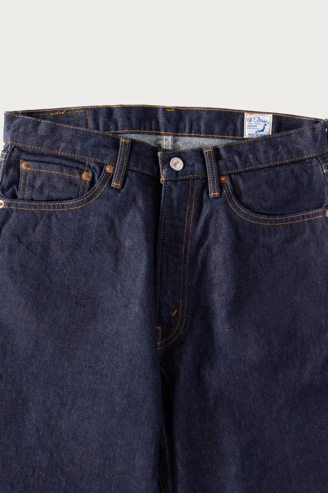Pants<orSlow 101 Dad's Fit Denim - One Wash
