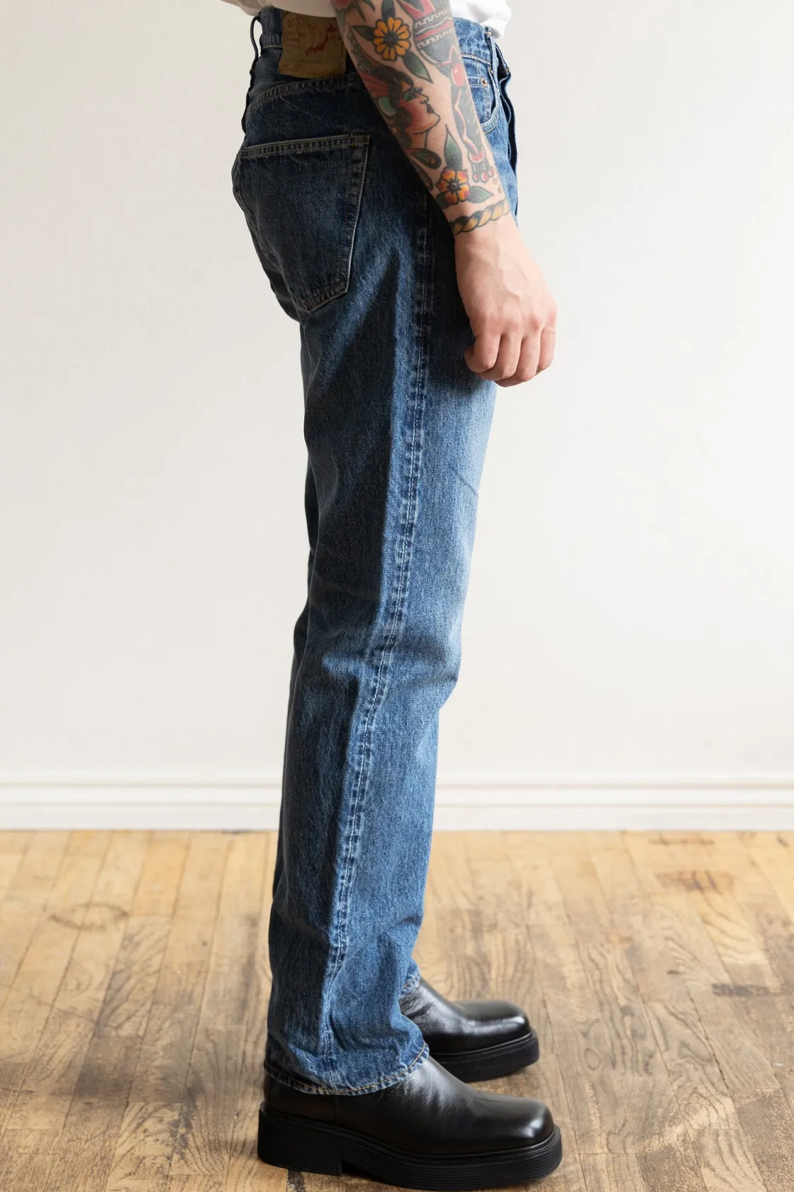 Denim<orSlow 105 Standard Denim - 2 Year Wash