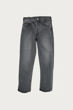 Denim<orSlow 105 Standard Denim - Black Denim Stone
