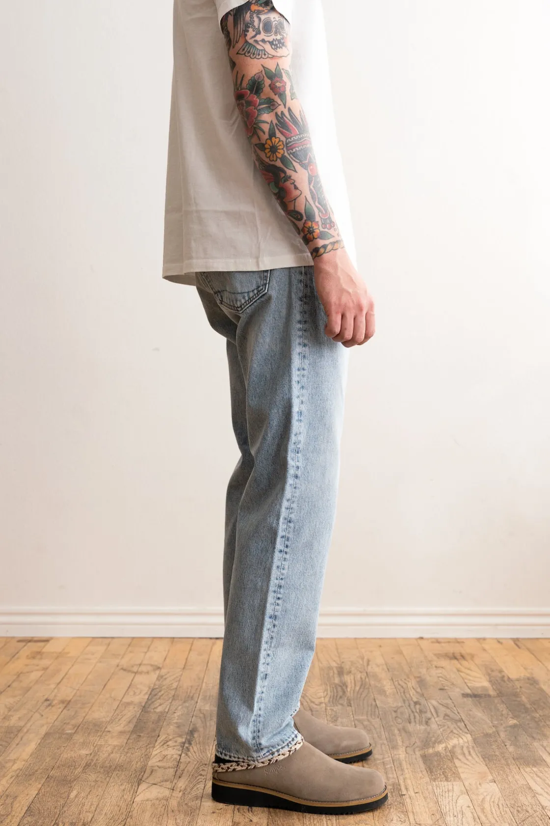 Denim<orSlow 105 Standard Denim - 90's Sky Blue