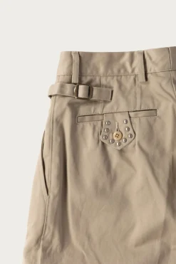 Pants<Kapital 36/2 Westpoint Chino ZOOT Trouser(Mens) - Beige