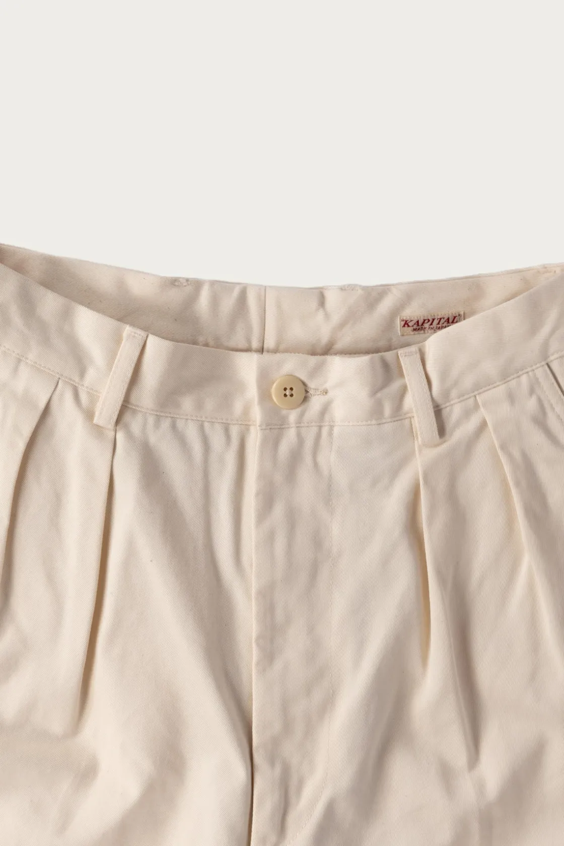 Pants<Kapital 36/2 Westpoint Chino ZOOT Trouser(Mens) - Natural