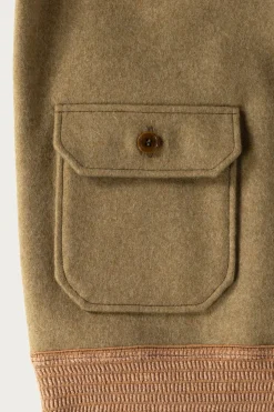 Coats, Jackets, And Vests<Warehouse & Co. A-1 Style Wool Jacket - OD Green