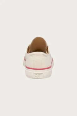 Footwear<P.F. Flyers All-American Lo - Antique White/Crimson