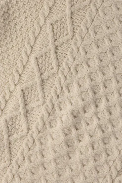 Sweaters<Gloverall Aran Jumper - Ecru