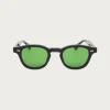 Eyewear|Accessories<Shady Character Eyewear Arnie - Black/Med Green