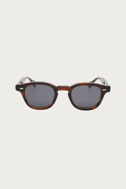 Eyewear|Accessories<Shady Character Eyewear Arnie - Root Beer/Mid Grey