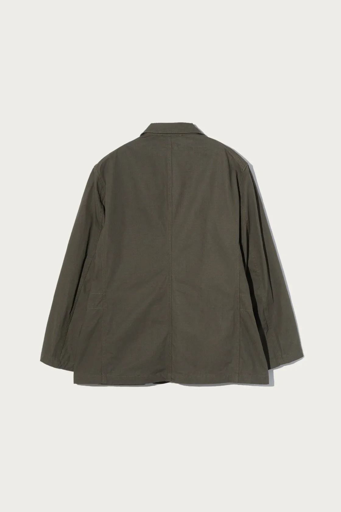 Coats, Jackets, And Vests<Engineered Garments Bedford Jacket - Olive Heavyweight Cotton Ripstop