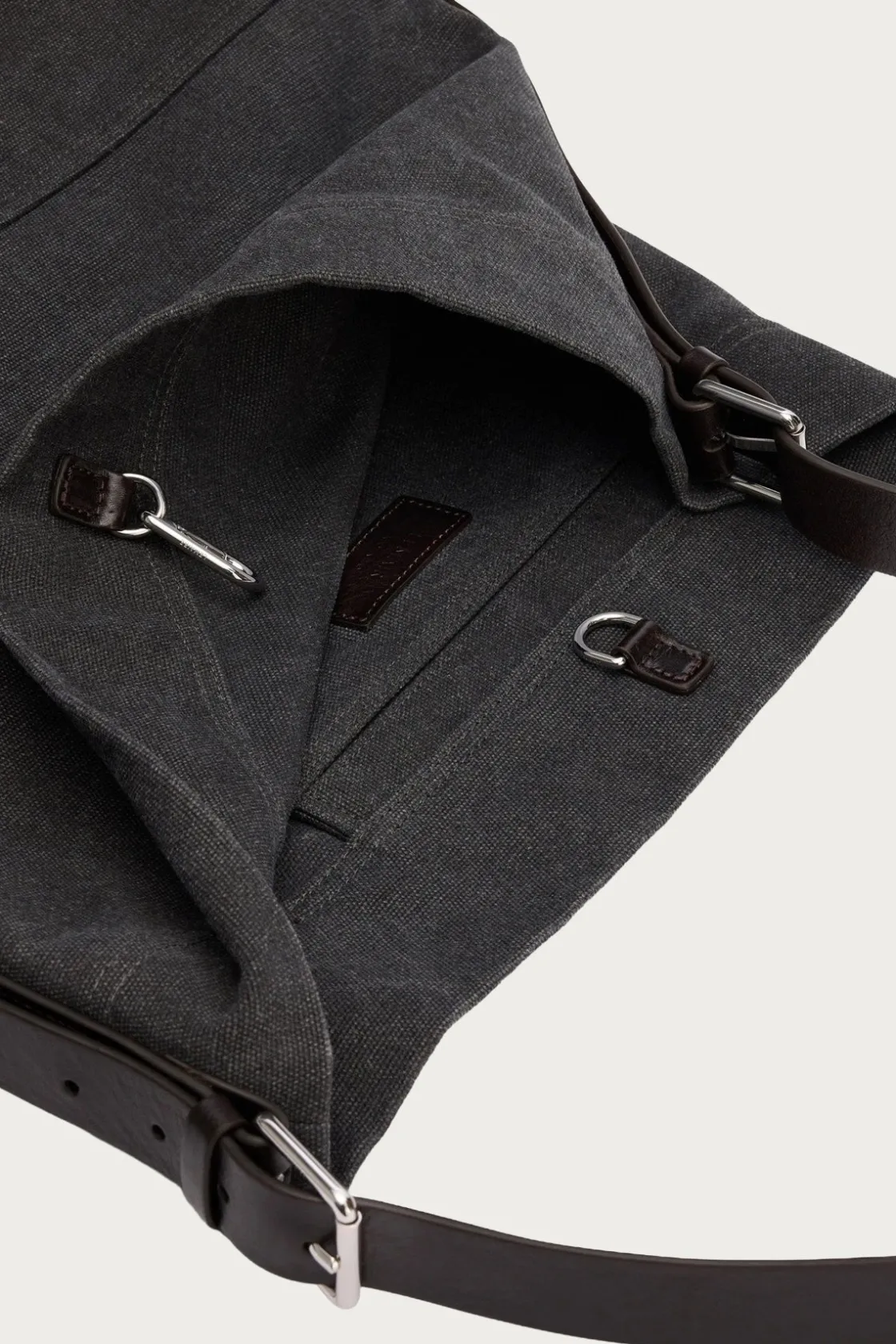 Accessories<Lemaire Belted Tote Bag - Ash Black