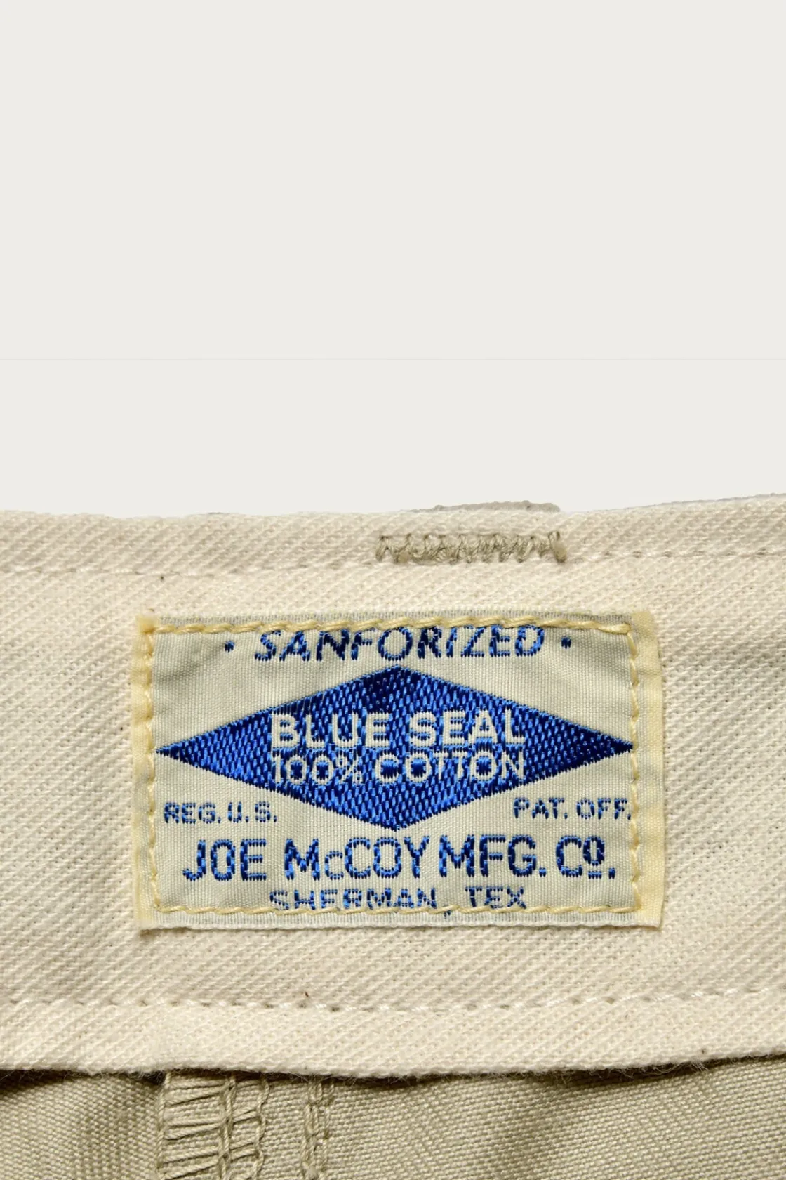 Shorts<The Real McCoys Blue Seal Chino Shorts - Tan