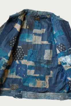 Coats, Jackets, And Vests<Kapital BORO ZIP UP Blouson (VIRGIN MARY) - Indigo