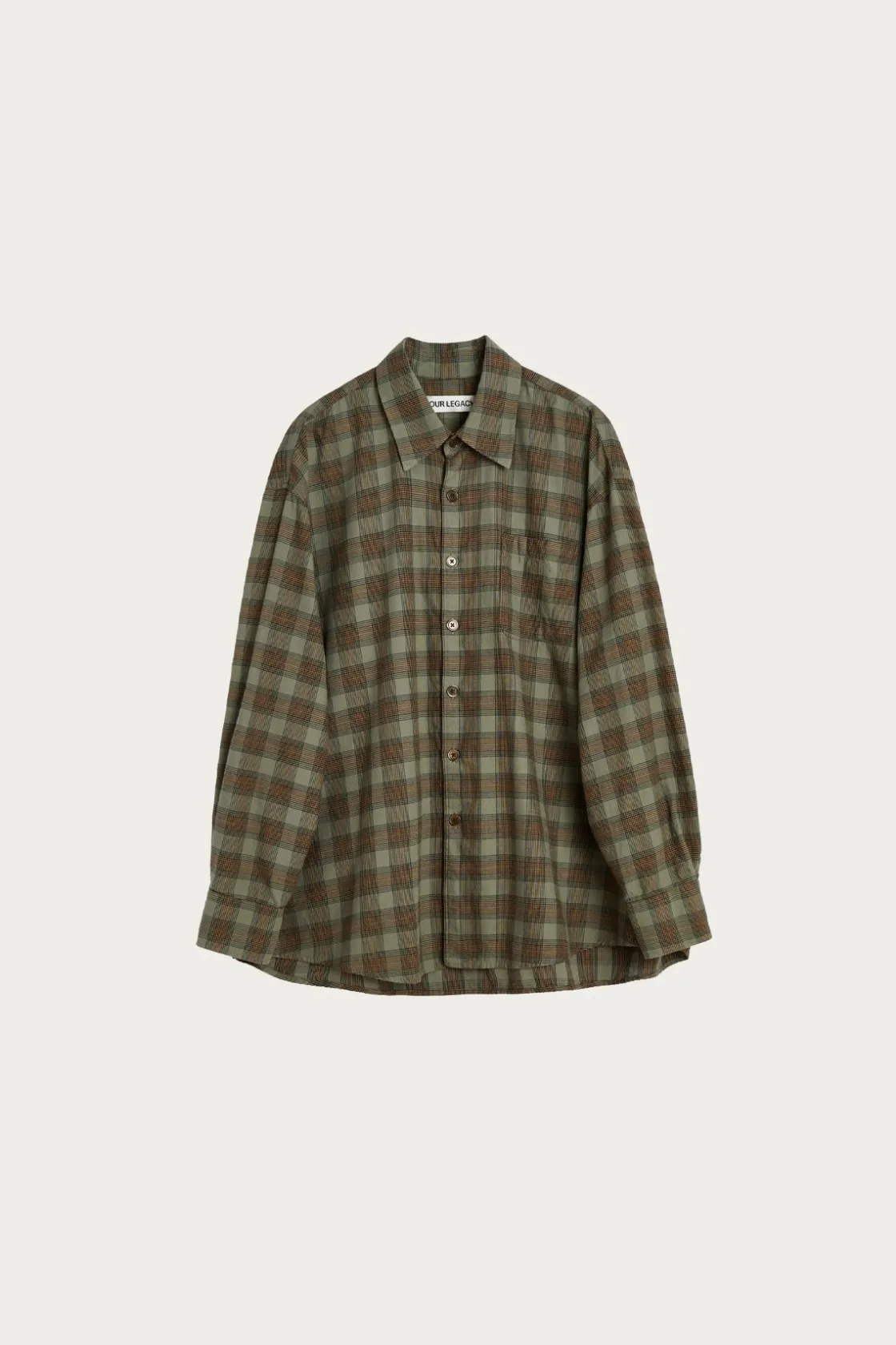 Shirts<Our Legacy Borrowed Shirt - Iowa Flannel Check