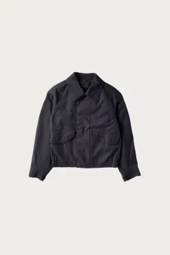 Coats, Jackets, And Vests<Lemaire Boxy Blouson - Graphite Blue