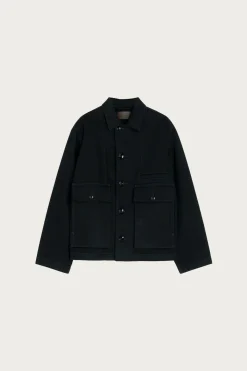 Coats, Jackets, And Vests<Lemaire Boxy Jacket - Black