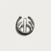 Accessories<Kapital Brass x Silver Money Clip - Antler