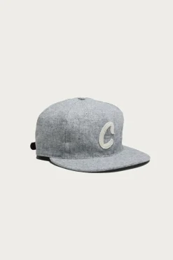 Accessories<Canoe Club Collaborations Canoe Club x Ebbets Field Ball Cap - Heather Grey