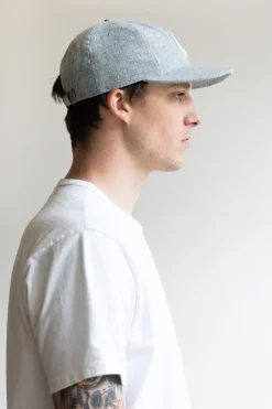 Accessories<Canoe Club Collaborations Canoe Club x Ebbets Field Ball Cap - Heather Grey