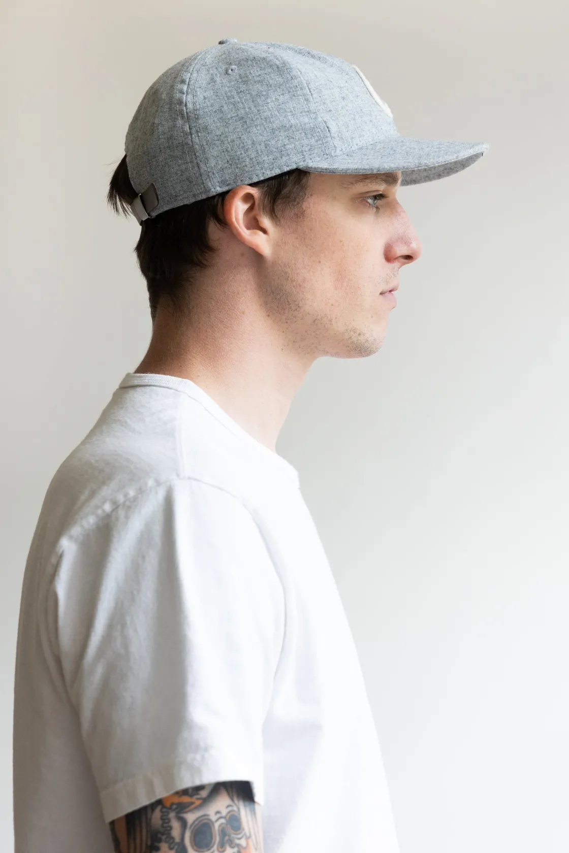 Accessories<Canoe Club Collaborations Canoe Club x Ebbets Field Ball Cap - Heather Grey