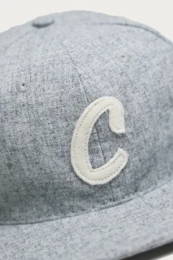 Accessories<Canoe Club Collaborations Canoe Club x Ebbets Field Ball Cap - Heather Grey