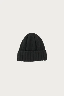 Accessories<Beams Plus Cashmere Rib Watch Cap - Black