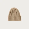Accessories<Beams Plus Cashmere Rib Watch Cap - Camel