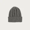 Accessories<Beams Plus Cashmere Rib Watch Cap - Charcoal