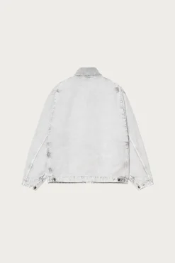 Coats, Jackets, And Vests<Carhartt Work In Progress Chalk Wash OG Detroit Jacket - Black/Black