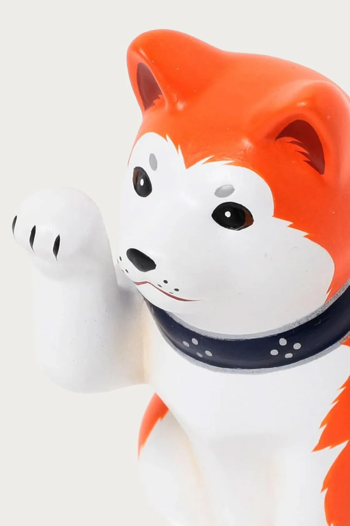 Homegoods<Beams Japan Chugai Toen Fortune Dog Right Large - Orange