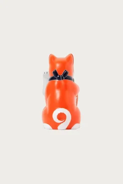 Homegoods<Beams Japan Chugai Toen Fortune Dog Right Small - Orange