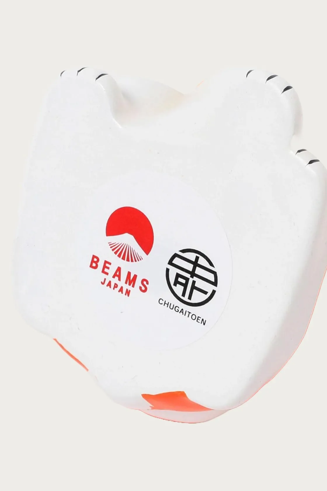 Homegoods<Beams Japan Chugai Toen Fortune Dog Right Small - Orange