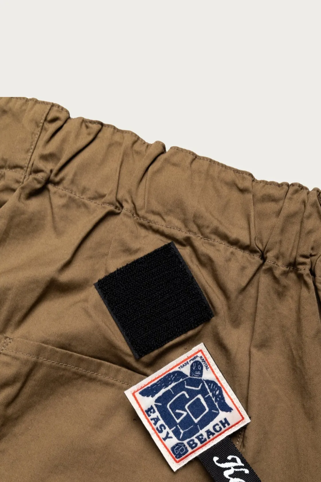 Pants<Kapital Combed Burberry Cotton EASY-BEACH-GO Pants - Beige