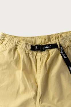 Shorts<Kapital Combed Burberry EASY Short Pants - Yellow