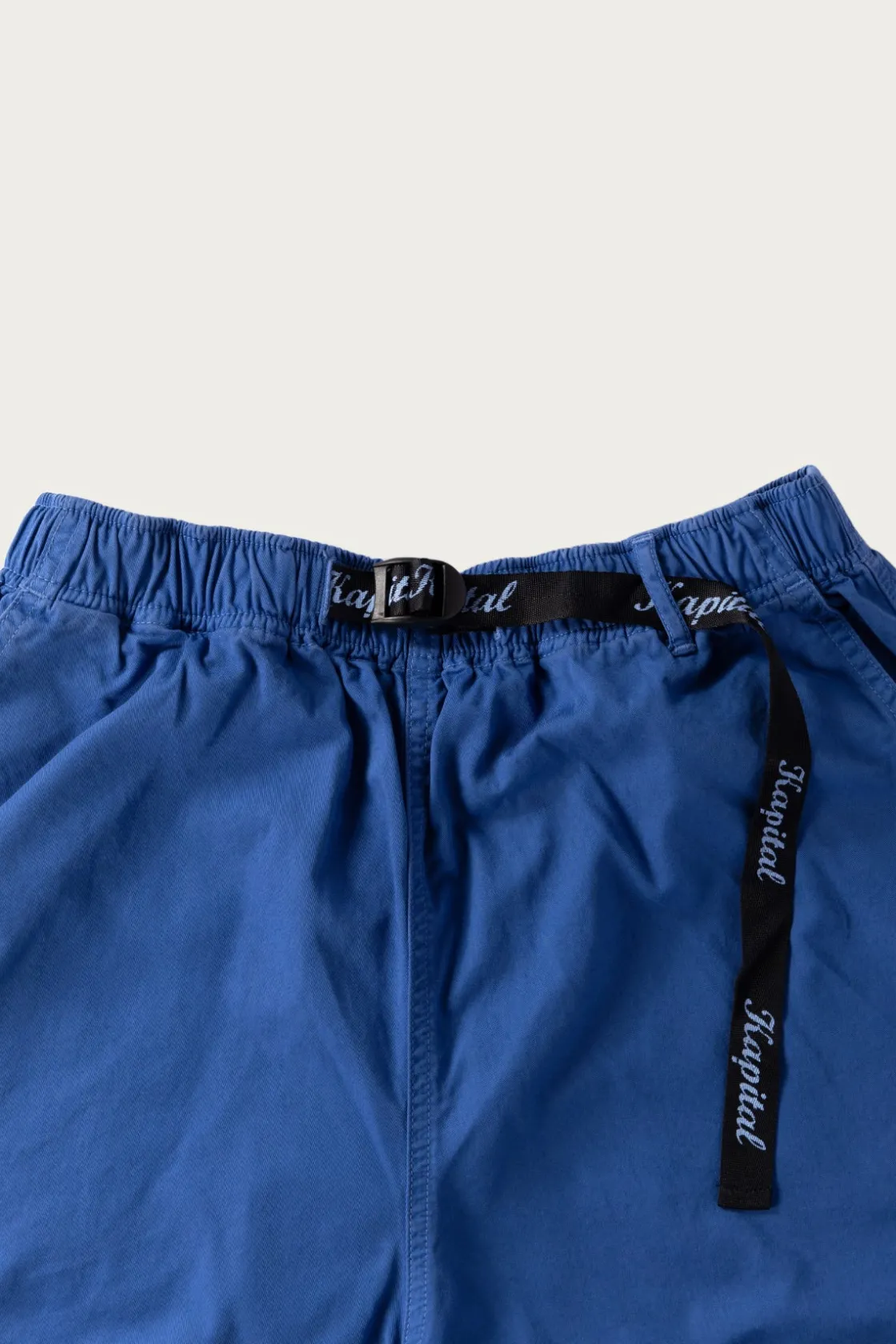 Shorts<Kapital Combed Burberry EASY Short Pants - Blue