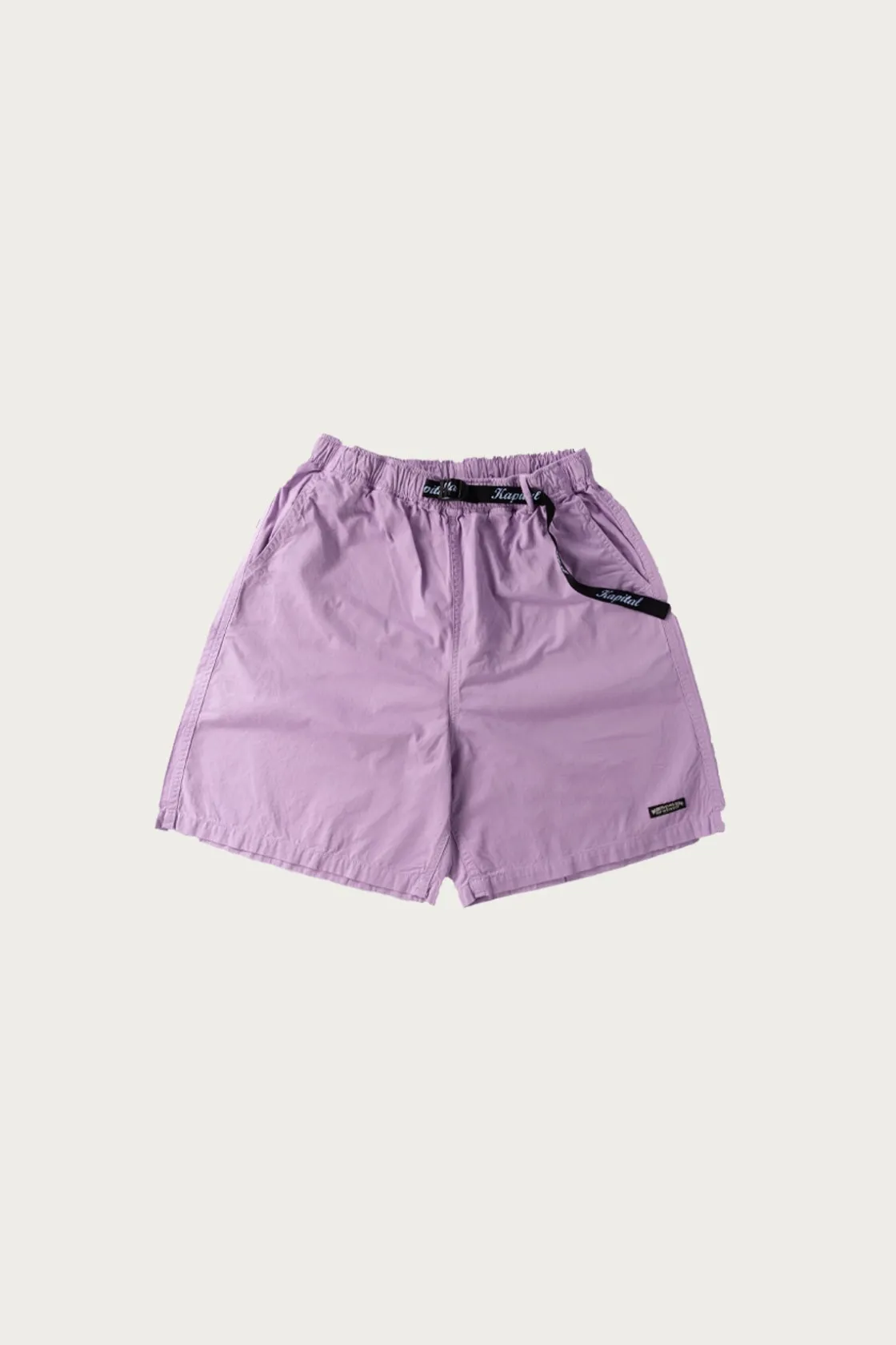 Shorts<Kapital Combed Burberry EASY Short Pants - Purple