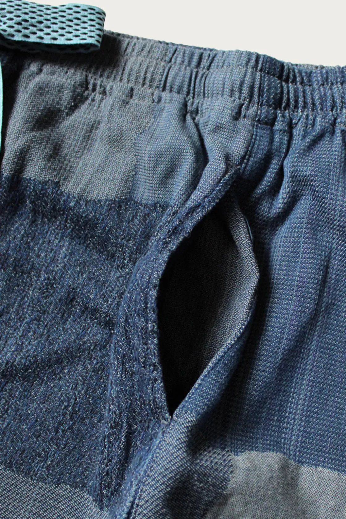 Pants<Kapital Cotton Linen TUGIHAGI EASY Pants - Navy