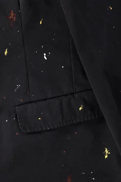 Coats, Jackets, And Vests<MM6 Maison Margiela Cotton Painter Jacket - Black