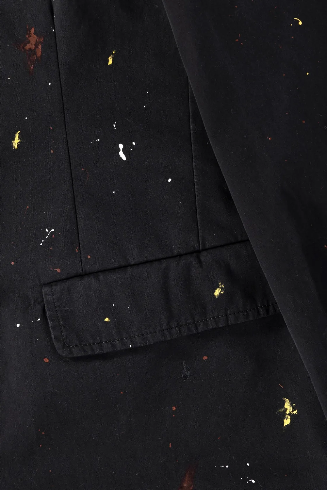 Coats, Jackets, And Vests<MM6 Maison Margiela Cotton Painter Jacket - Black