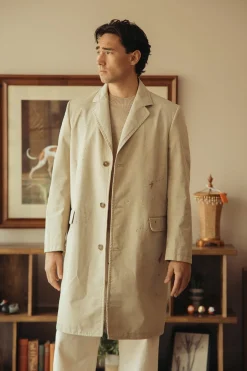 Coats, Jackets, And Vests<MM6 Maison Margiela Cotton Painter Jacket - Pink Beige