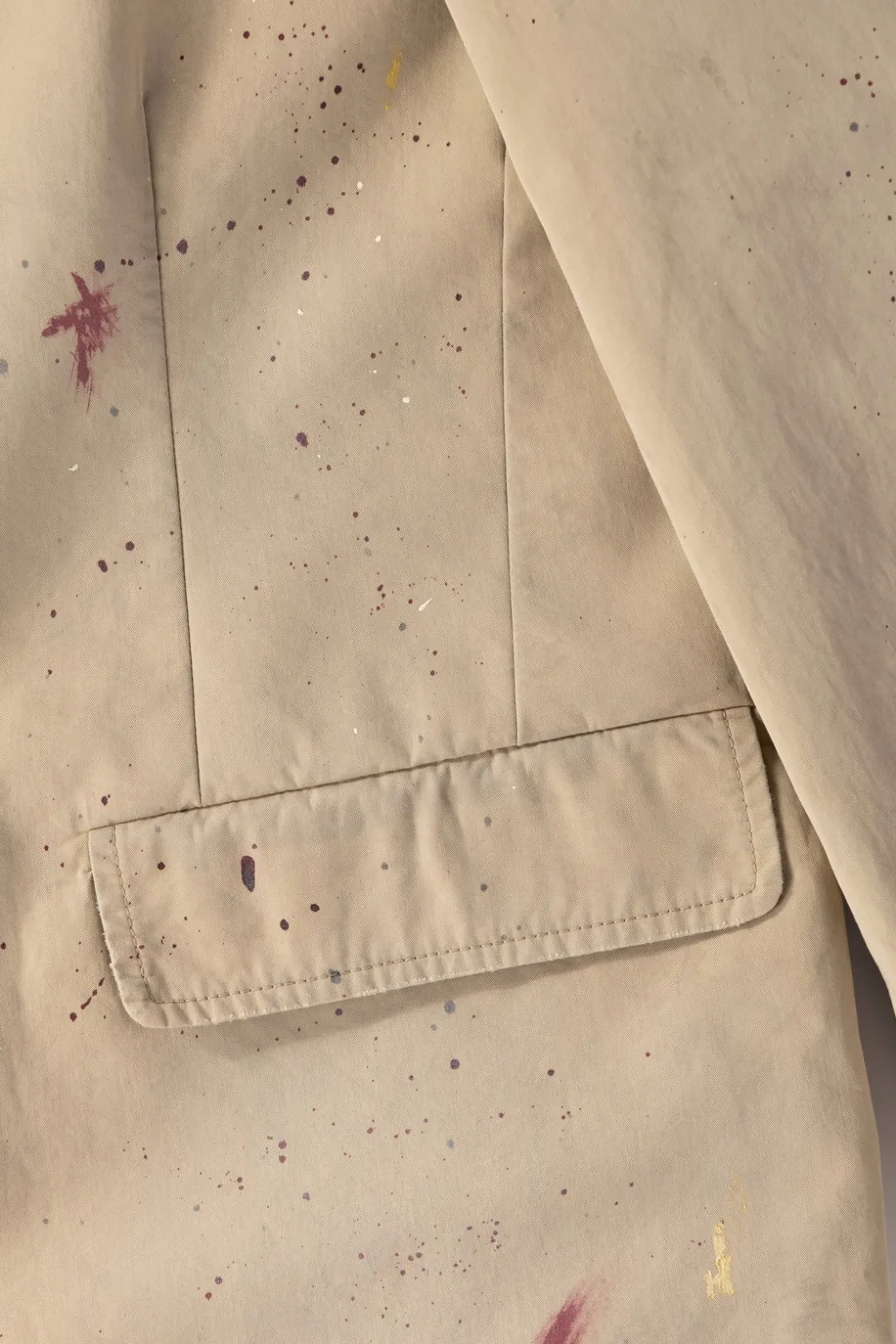 Coats, Jackets, And Vests<MM6 Maison Margiela Cotton Painter Jacket - Pink Beige