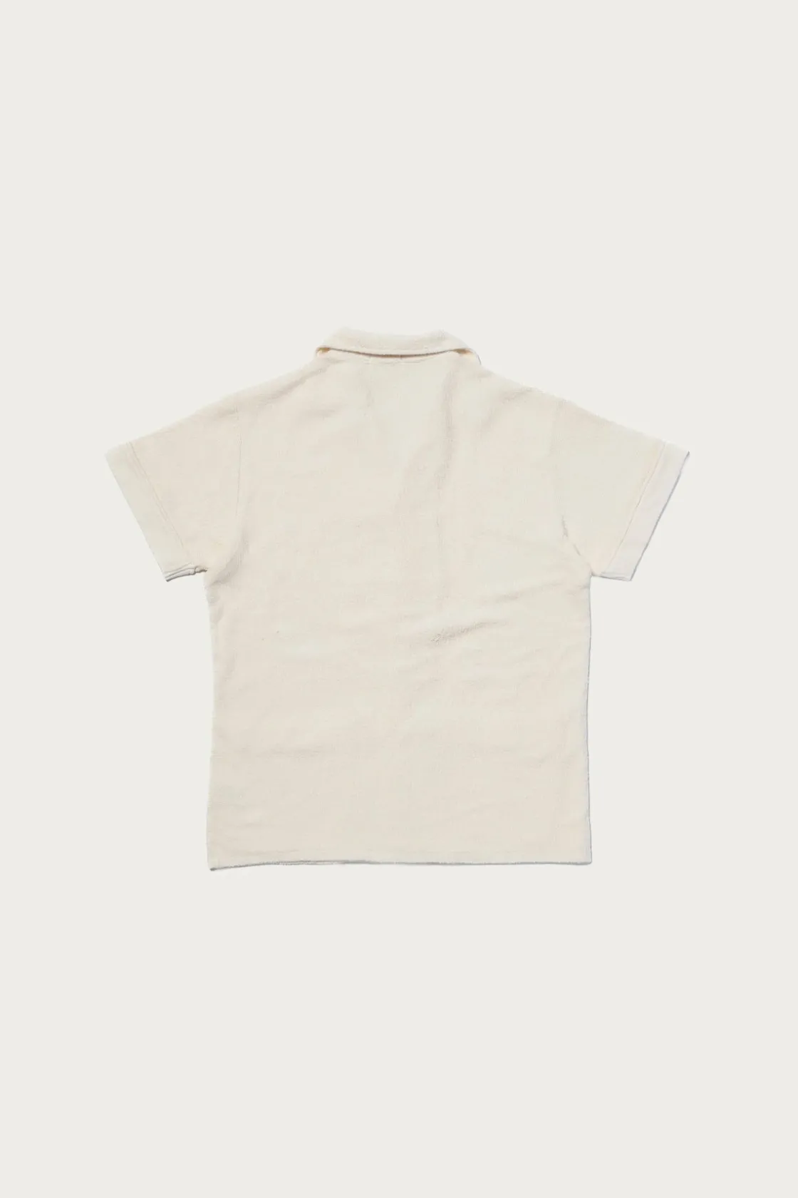 Shirts<The Real McCoys Cotton Pile Beach Shirt - Ecru