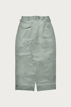 Pants<The Real McCoys Cotton Utility Trousers - USAF Sage Green
