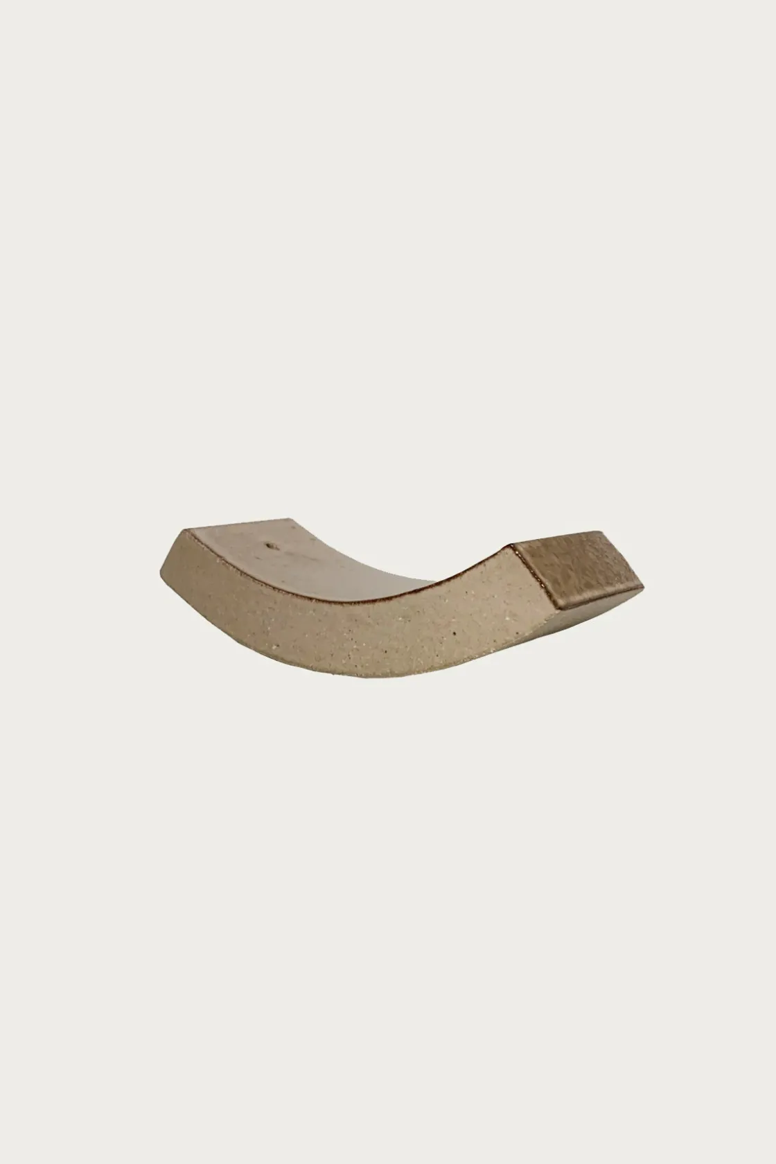 Homegoods<Binu Binu Curve Roof Tile Incense Holder - Clay Beige