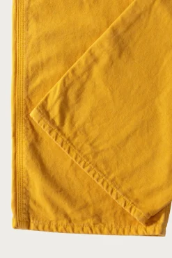 Pants<orSlow Dad's Fit Oxford Painter Pants - Yellow