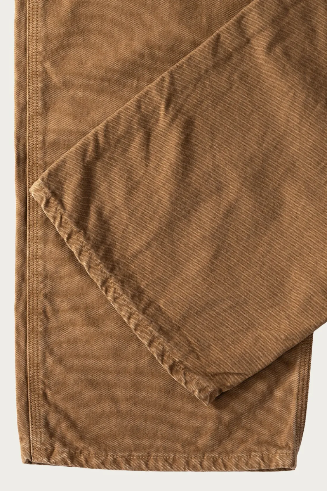 Pants<orSlow Dad's Fit Oxford Painter Pants - Brown
