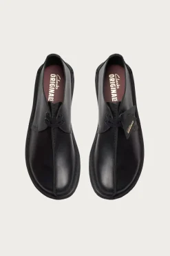 Footwear<Clarks Desert Trek - Black Smooth Leather
