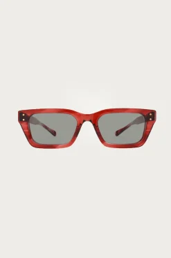 Eyewear|Accessories<Native Sons Eyewear Dizz - Pink Sasa/16k Gold/Light Grey